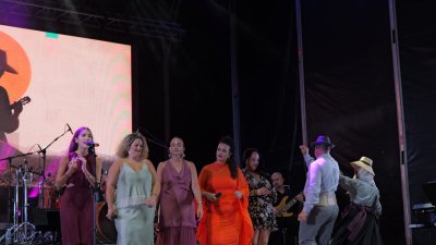 Concierto 'Tingafa -mujeres del volcán' , Yaiza, 20026 (Fotos: Jordi Vispo)