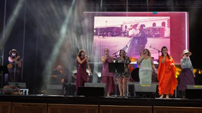 Concierto 'Tingafa -mujeres del volcán' , Yaiza, 20026 (Fotos: Jordi Vispo)
