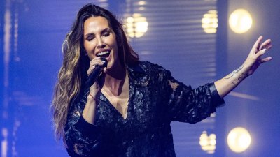 Malú durante un concierto. Fuente: redes sociales.