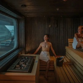 Sauna del crucero Diana