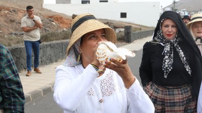 Ofrenda a la Virgen de Los Dolores, 2026 (Fotos: La Voz)