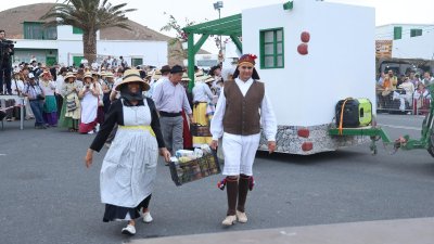 Ofrenda a la Virgen de Los Dolores, 2026 (Fotos: La Voz)
