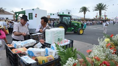 Ofrenda a la Virgen de Los Dolores, 2026 (Fotos: La Voz)