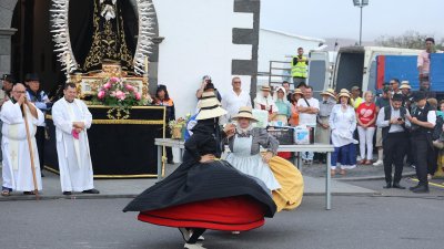 Ofrenda a la Virgen de Los Dolores, 2026 (Fotos: La Voz)