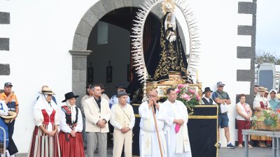 Ofrenda a la Virgen de Los Dolores, 2026 (Fotos: La Voz)