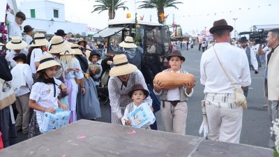 Ofrenda a la Virgen de Los Dolores, 2026 (Fotos: La Voz)