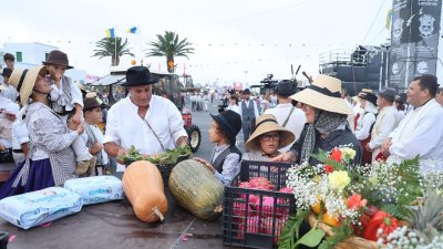 Ofrenda a la Virgen de Los Dolores, 2026 (Fotos: La Voz)