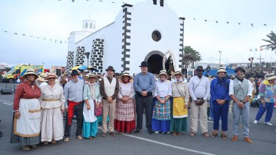 Ofrenda a la Virgen de Los Dolores, 2026 (Fotos: La Voz)