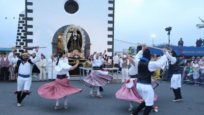 Ofrenda a la Virgen de Los Dolores, 2026 (Fotos: La Voz)