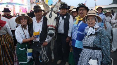 Ofrenda a la Virgen de Los Dolores, 2026 (Fotos: La Voz)