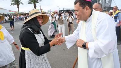 Ofrenda a la Virgen de Los Dolores, 2026 (Fotos: La Voz)