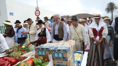 Ofrenda a la Virgen de Los Dolores, 2026 (Fotos: La Voz)