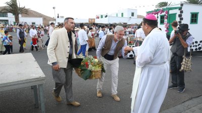 Ofrenda a la Virgen de Los Dolores, 2026 (Fotos: La Voz)