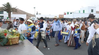 Ofrenda a la Virgen de Los Dolores, 2026 (Fotos: La Voz)