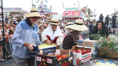 Ofrenda a la Virgen de Los Dolores, 2026 (Fotos: La Voz)