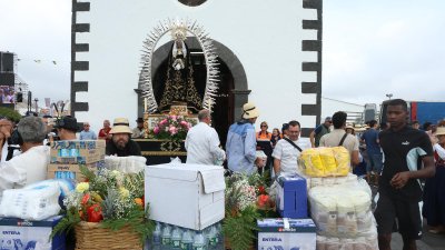 Ofrenda a la Virgen de Los Dolores, 2026 (Fotos: La Voz)