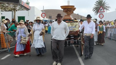 Ofrenda a la Virgen de Los Dolores, 2026 (Fotos: La Voz)