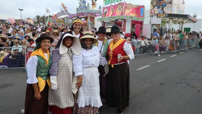 Ofrenda a la Virgen de Los Dolores, 2026 (Fotos: La Voz)