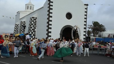 Ofrenda a la Virgen de Los Dolores, 2026 (Fotos: La Voz)