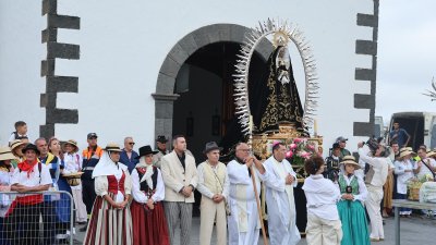 Ofrenda a la Virgen de Los Dolores, 2026 (Fotos: La Voz)