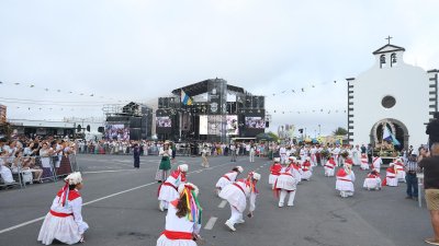 Ofrenda a la Virgen de Los Dolores, 2026 (Fotos: La Voz)