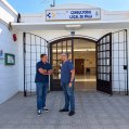 Yoné Caraballo y Marcos Lemes visitan el Consultorio de Malat