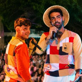 Toti Sanz y Aarón Gopar 
