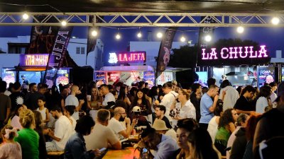 Detalle de la asistencia de público al Burger Fest Canarias en Lanzarote