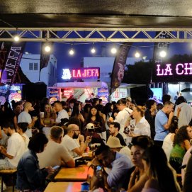 Detalle de la asistencia de público al Burger Fest Canarias en Lanzarote