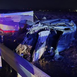 Fallece un joven tras volcar con su vehículo en Lanzarote