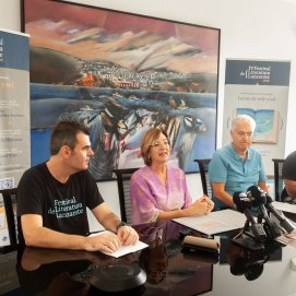 Presentación del Festival de Literatura de Lanzarote (FDLL26) (Fotos: Juan Mateos)