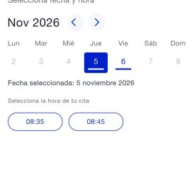 Petición de cita para el médico de cabecera 