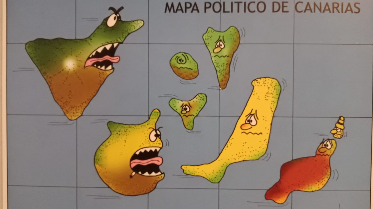Otra de las viñetas de la exposición.