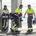 La llegada da una persona al muelle de Arrecife el pasado 16 de septiembre. Foto: Juan Mateos.