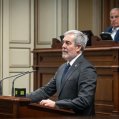 Fernando Clavijo en el Parlamento de Canarias
