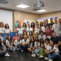 Foto de familia del curso teórico práctico