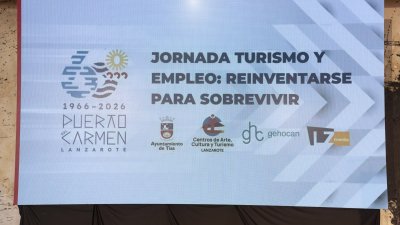 Jornada de Turismo y Empleo en Puerto del Carmen. Foto: Juan Mateos.