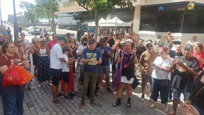 Movilización este sábado en Lanzarote por el derecho a la vivienda. Fotos: Juan Mateos.