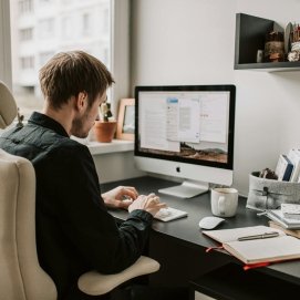 Autónomo trabajando