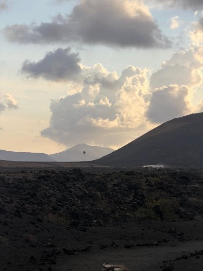Quevedo durante sus vacaciones en Lanzarote