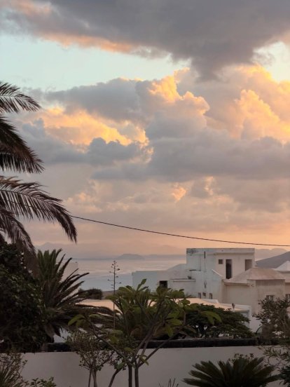 Quevedo durante sus vacaciones en Lanzarote