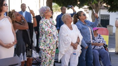 La Guardia Civil celebra en Yaiza el día de la Virgen del Pilar. Foto: Juan Mateos