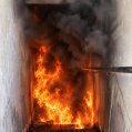 Incendio en un garaje de Playa Honda 