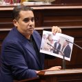 Yoné Caraballo interviene en el pleno del Parlamento de Canariasff