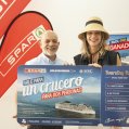Ganadora de uno de los cruceros de SPAR Lanzarote. Foto: Juan Mateos