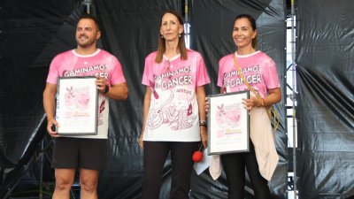 Caminata contra el cáncer, 2026 (Norberto de León)