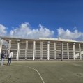 Centro Sociocultural y la pista polideportiva de Güime