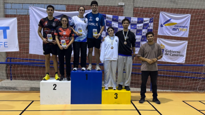 Auria Bádminton Club. Campeonato de Canarias Absoluto