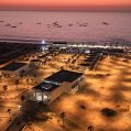 paseo marítimo iluminado de Nuakchot