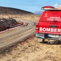 Bomberos en La Graciosa. 